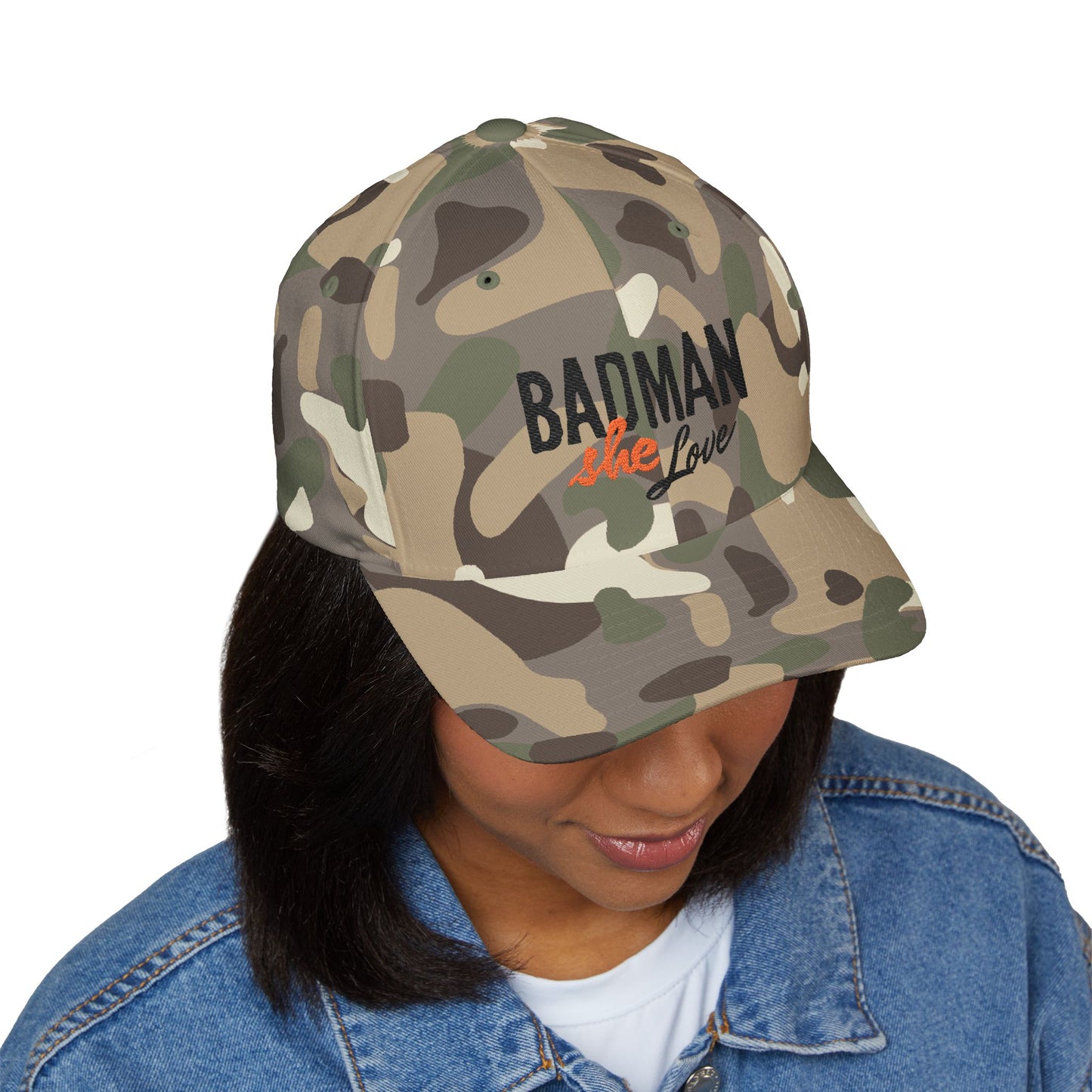 Badman she love Fitted Hat by Addy