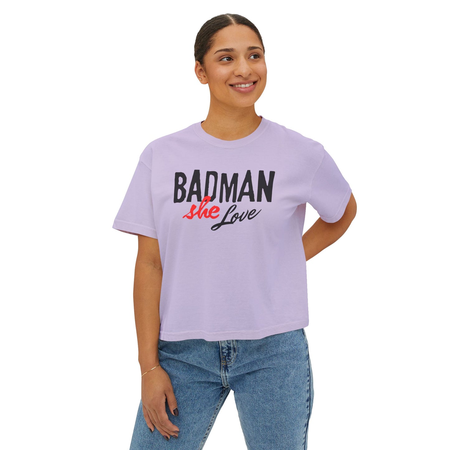 Badman Love Box Tee - Women's Fashion