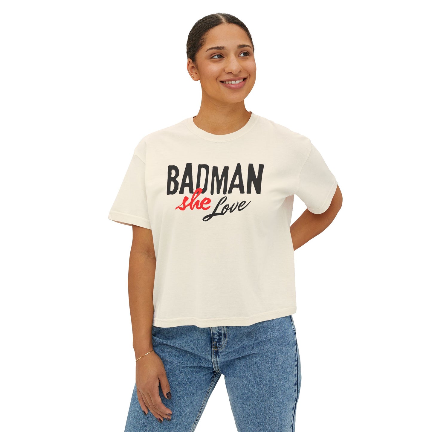 Badman Love Box Tee - Women's Fashion