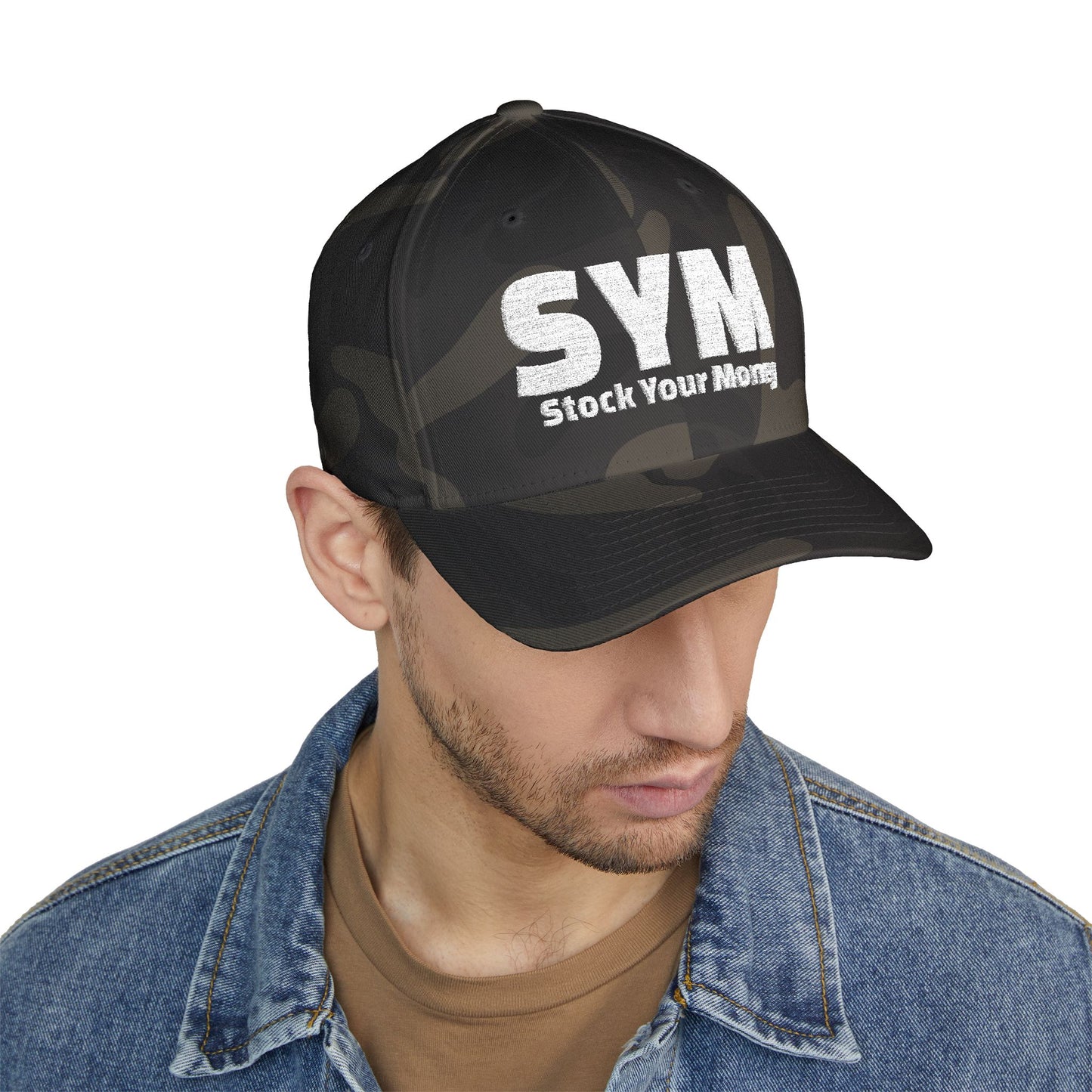 Stock Your Money Embroidered Baseball Cap