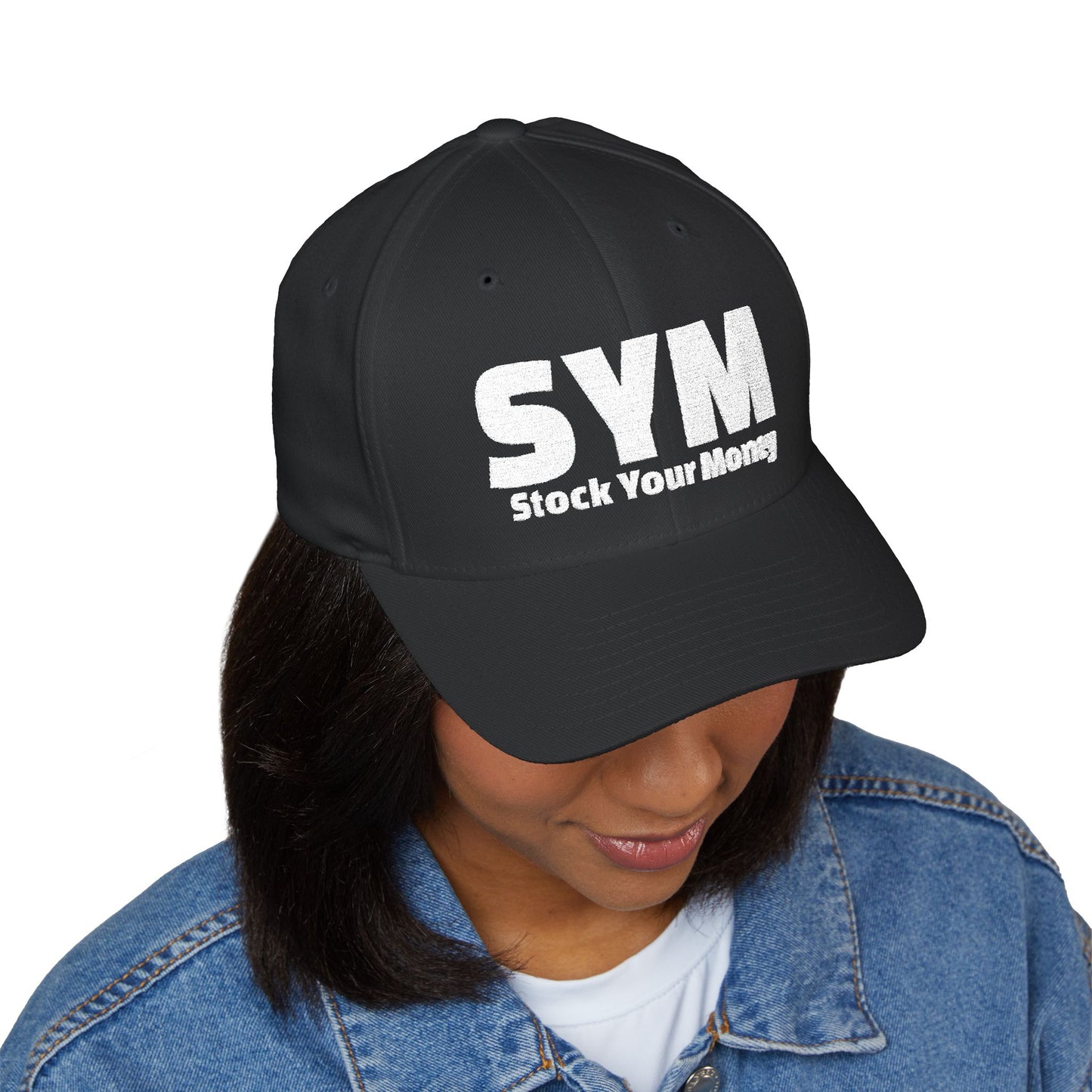 Stock Your Money Embroidered Baseball Cap