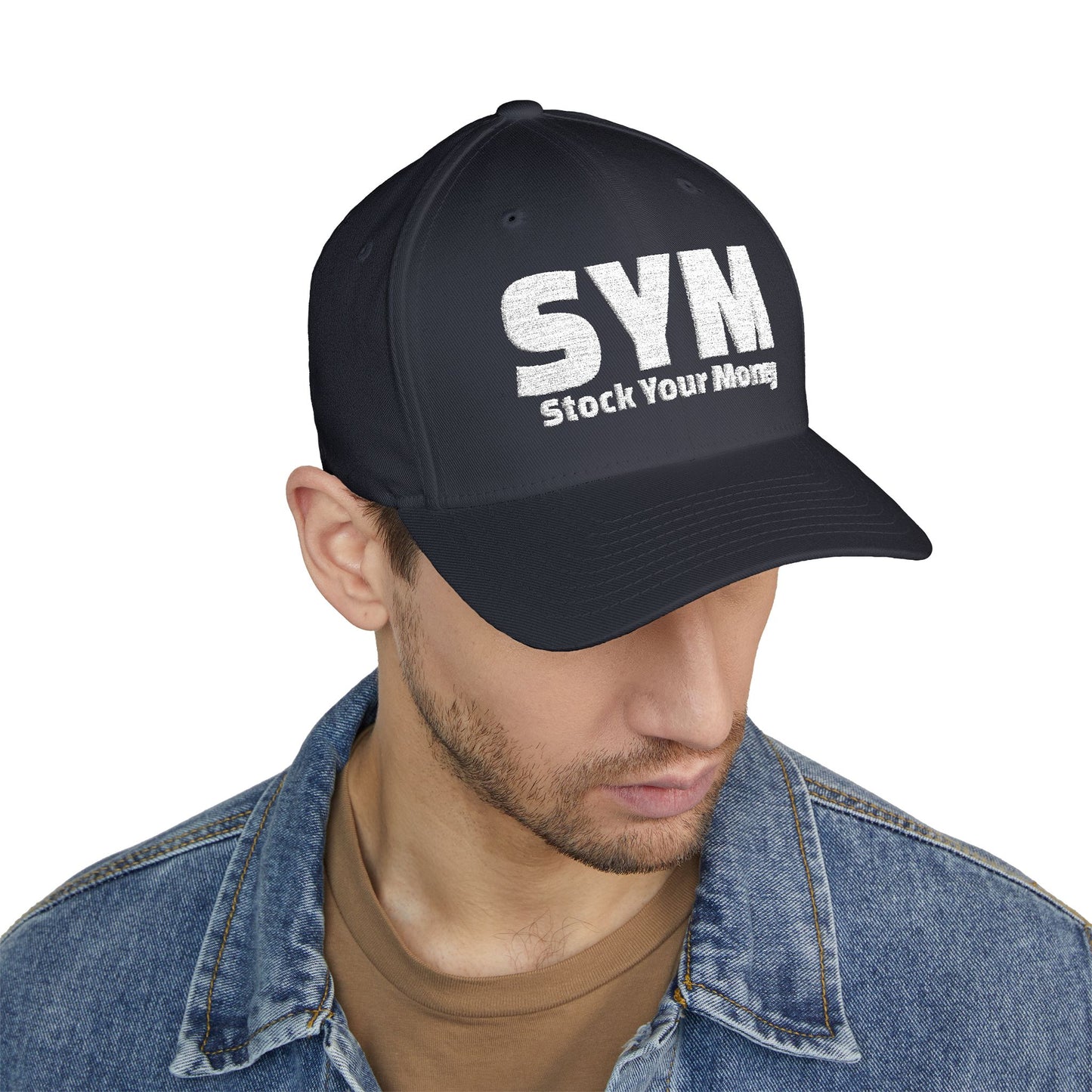 Stock Your Money Embroidered Baseball Cap