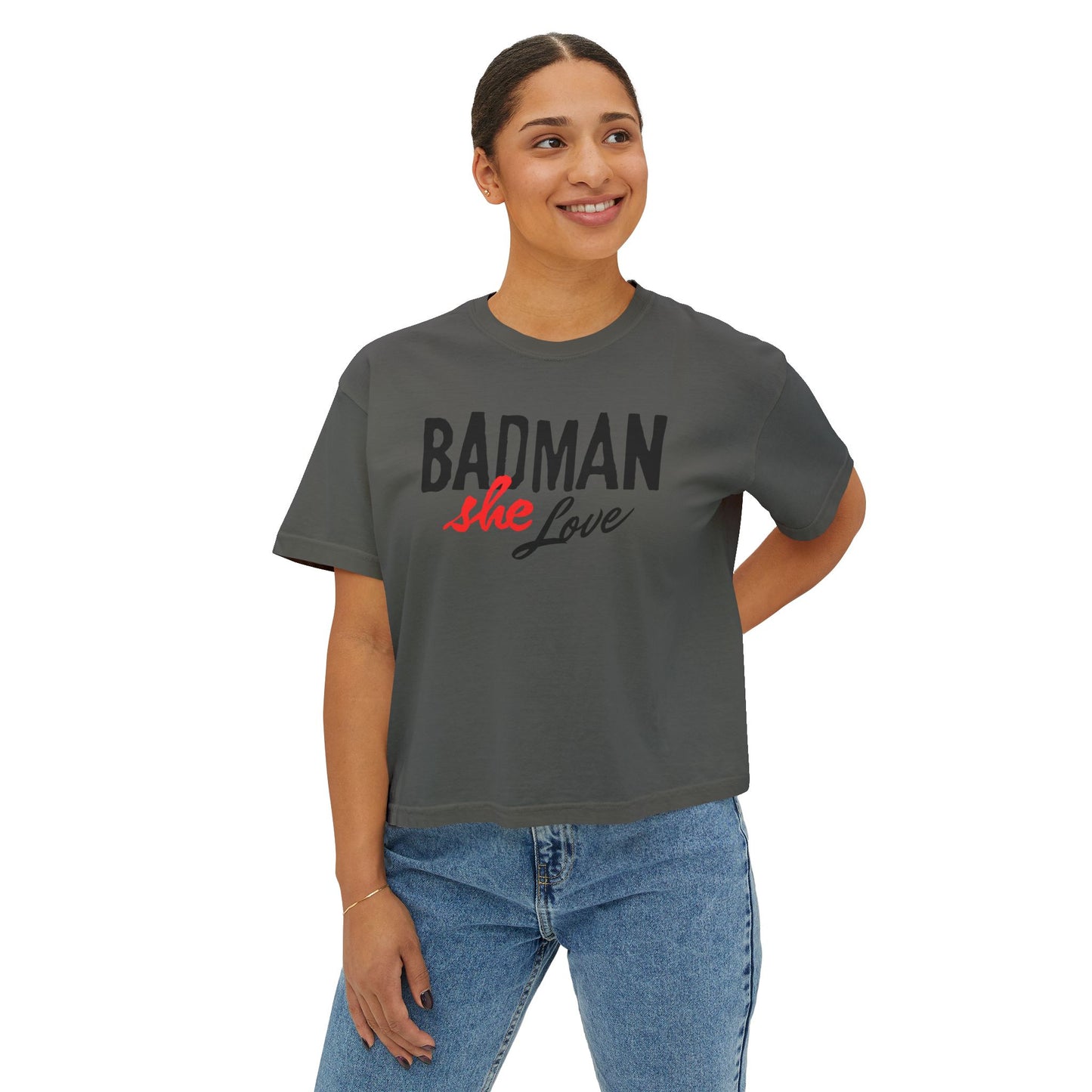 Badman Love Box Tee - Women's Fashion