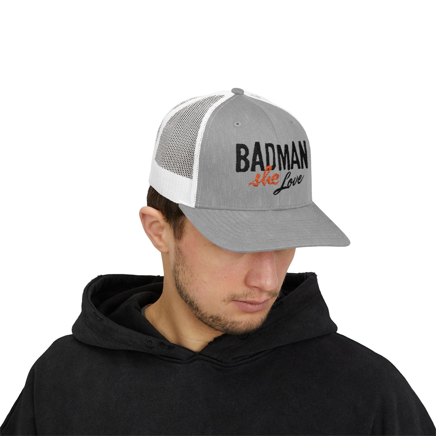 Badman She Love Trucker Hat by Addy