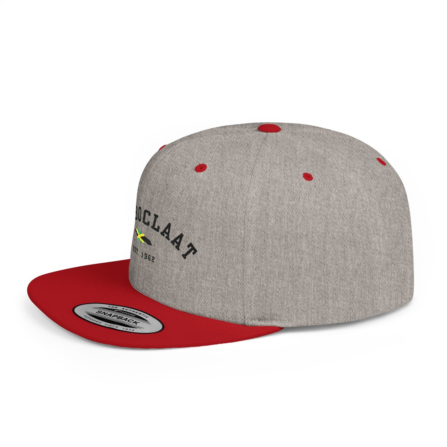 BC Est 1962 Flat Bill Snapback Hat