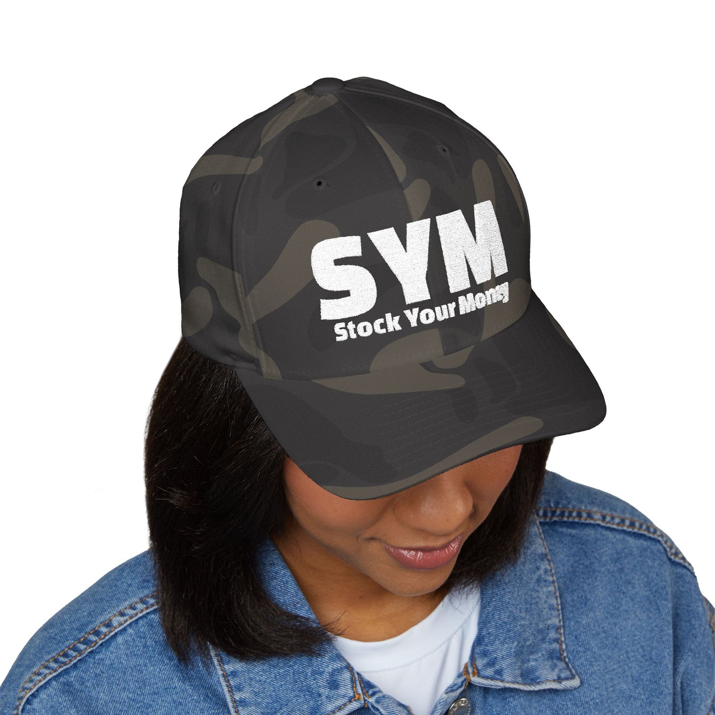 Stock Your Money Embroidered Baseball Cap
